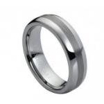 Tungsten Carbide Ring With Polished Shiny With..